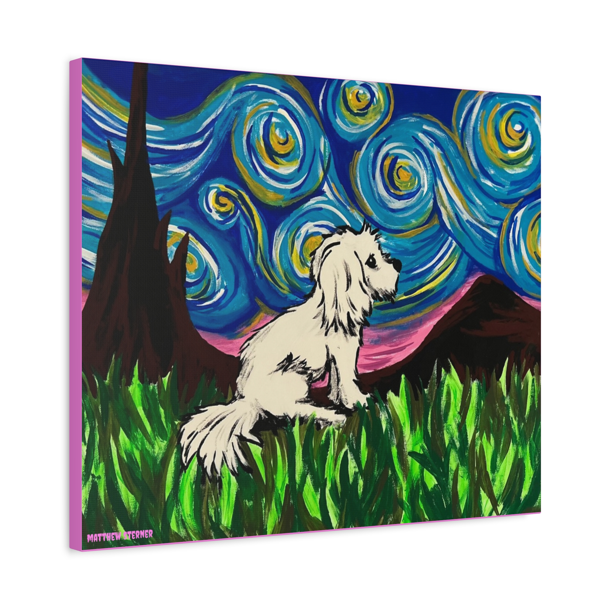 The Starry Night | Matte Canvas - Image 10