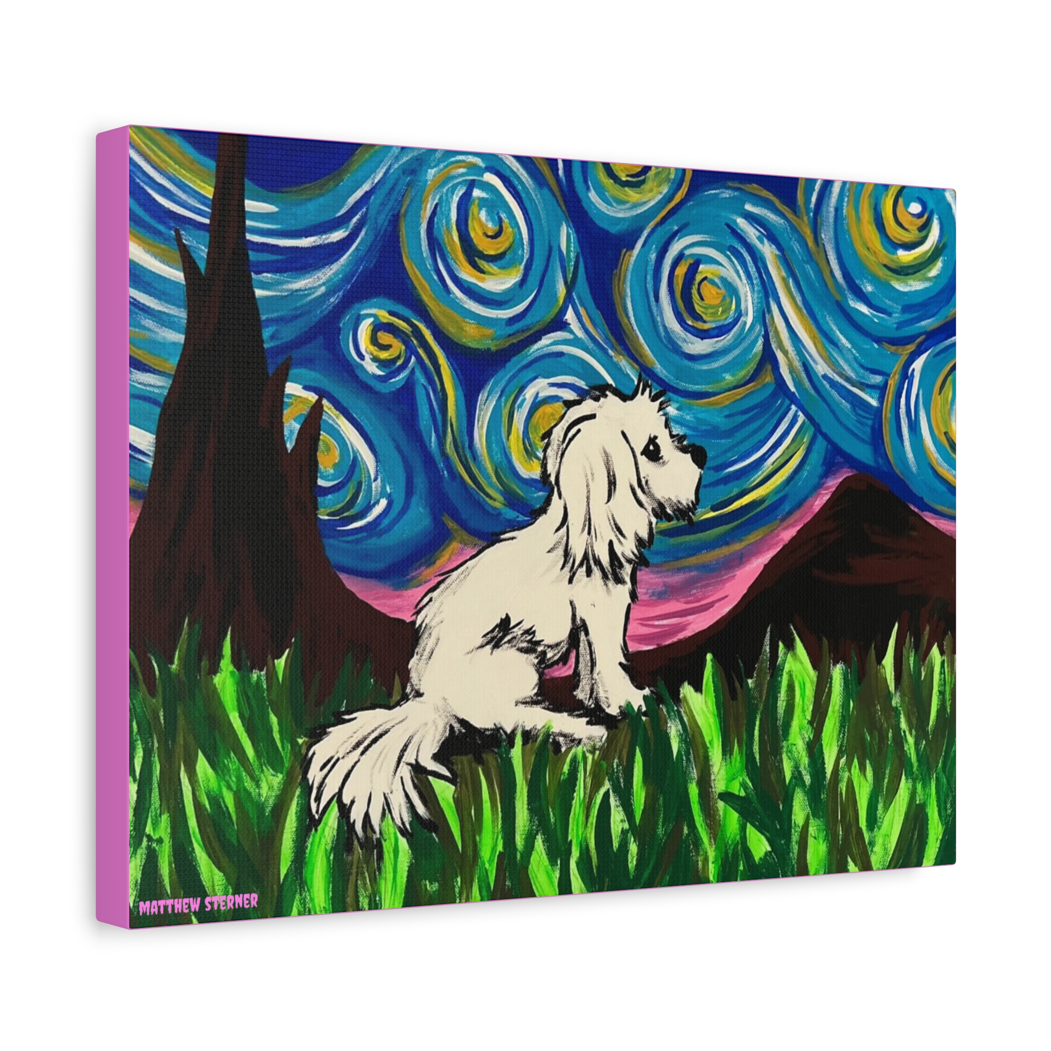 The Starry Night | Matte Canvas