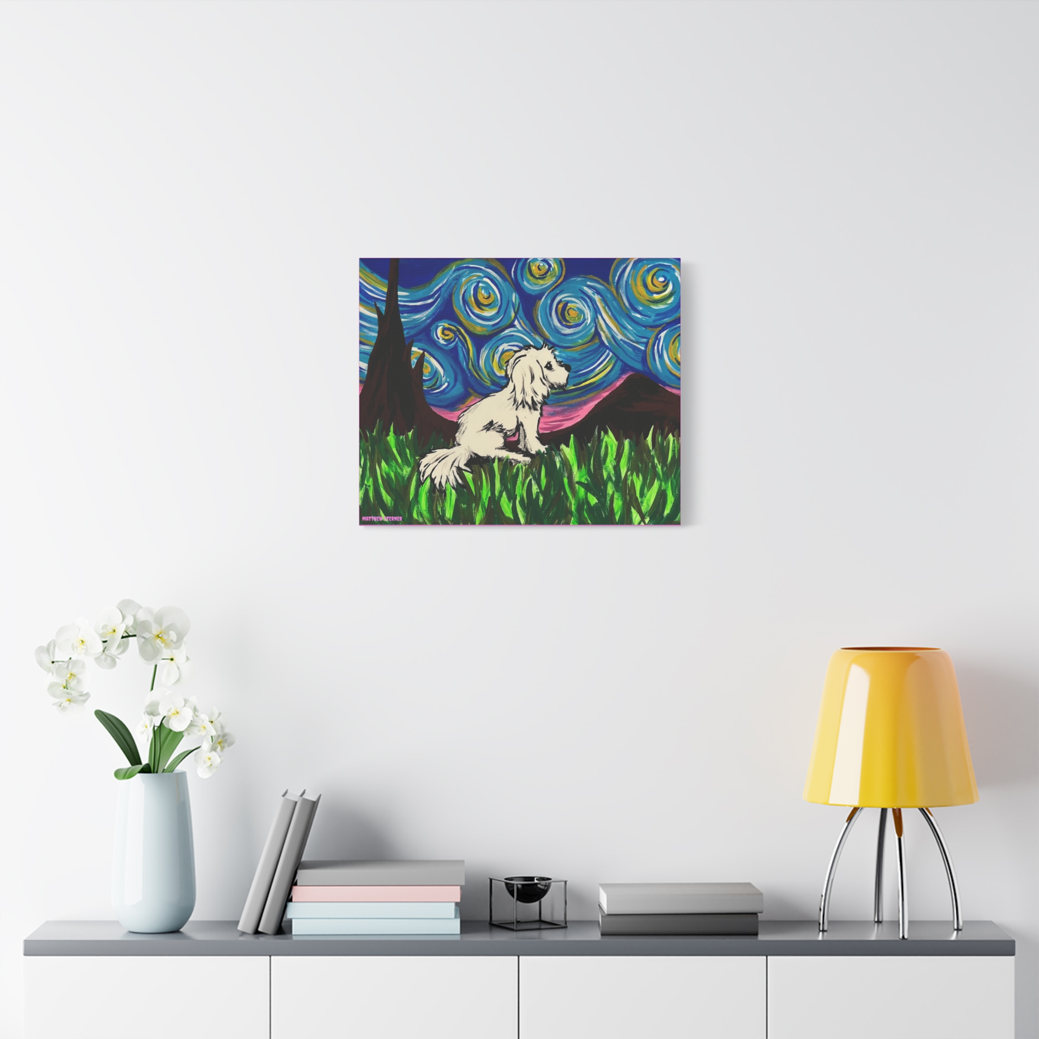 The Starry Night | Matte Canvas - Image 11