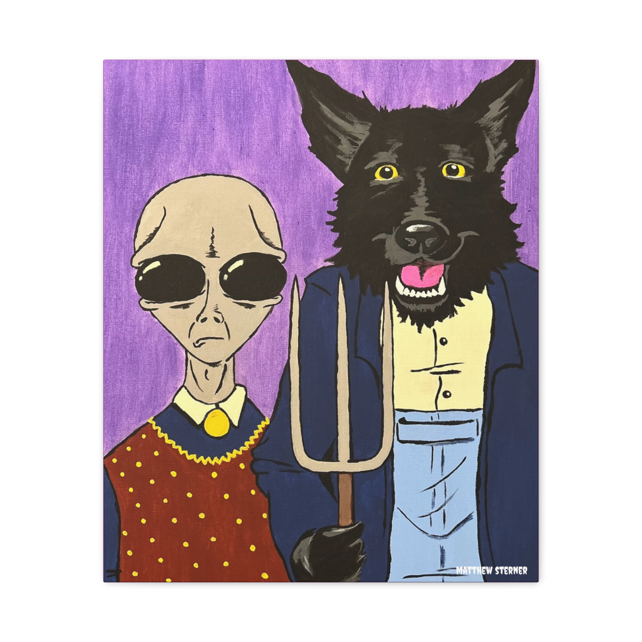 American Gothic | Matte Canvas - Image 8