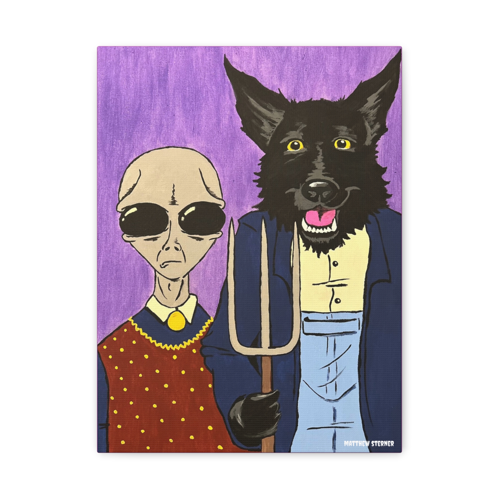 American Gothic | Matte Canvas - Image 2