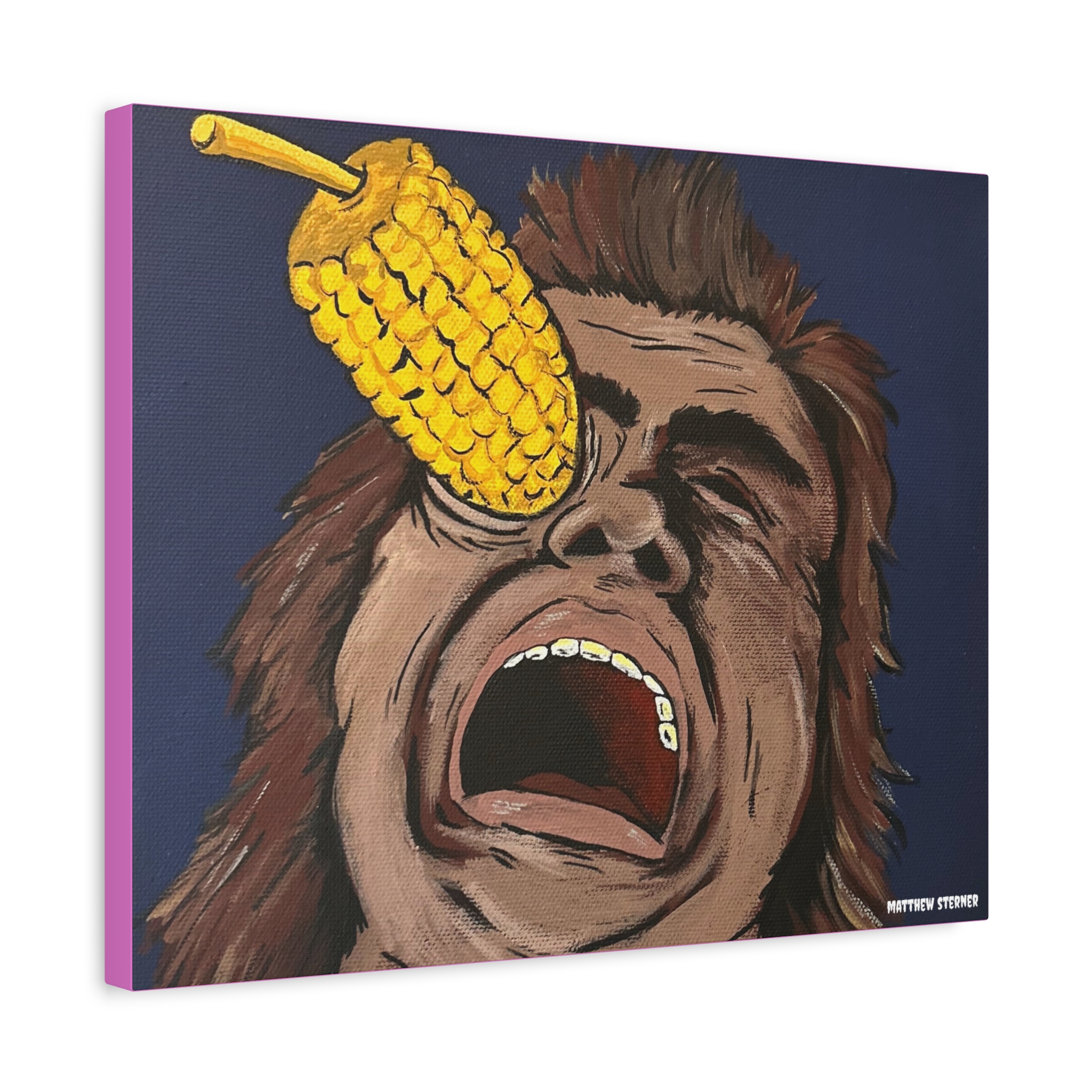Nacho Libre Corn Dagger | Matte Canvas - Image 4