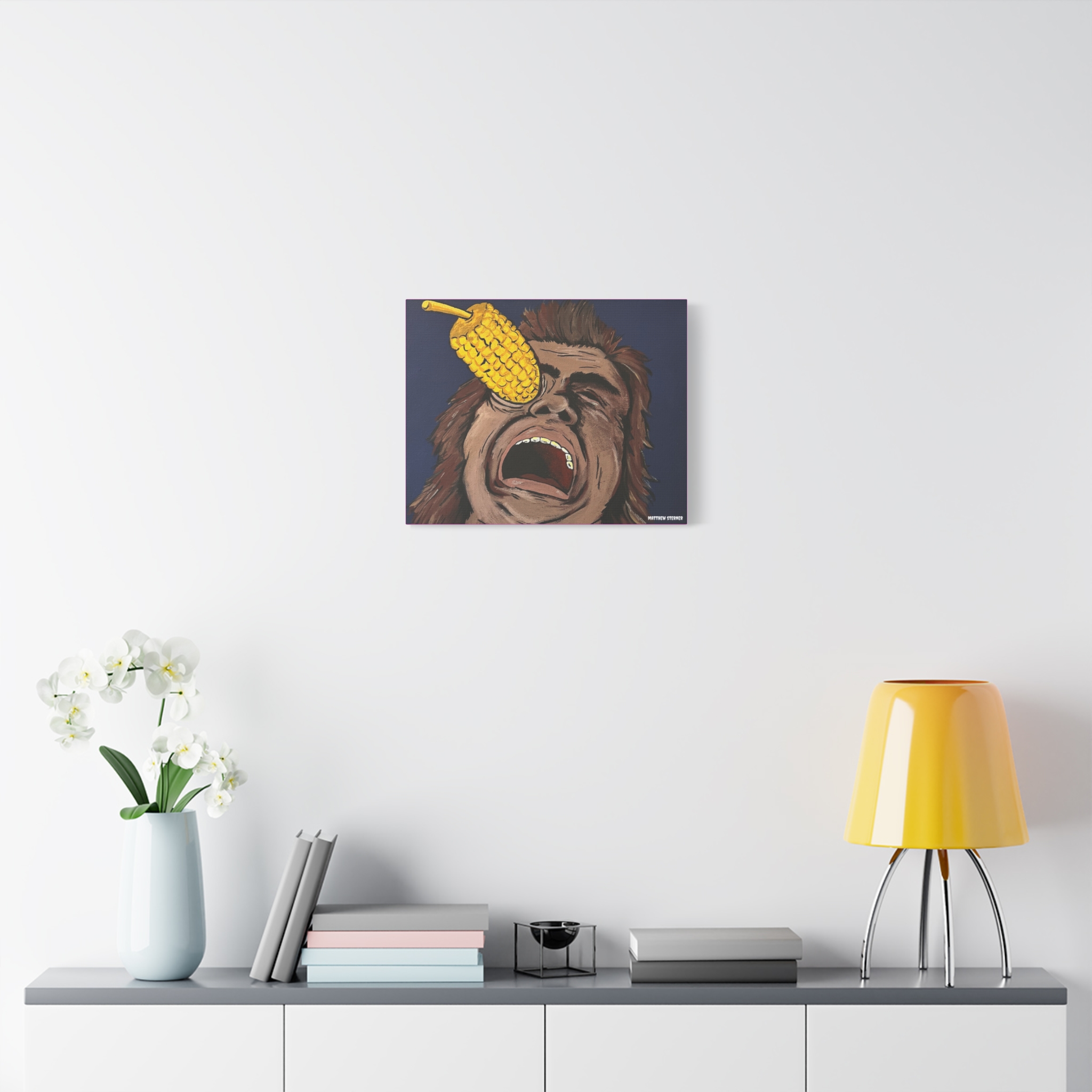 Nacho Libre Corn Dagger | Matte Canvas - Image 6