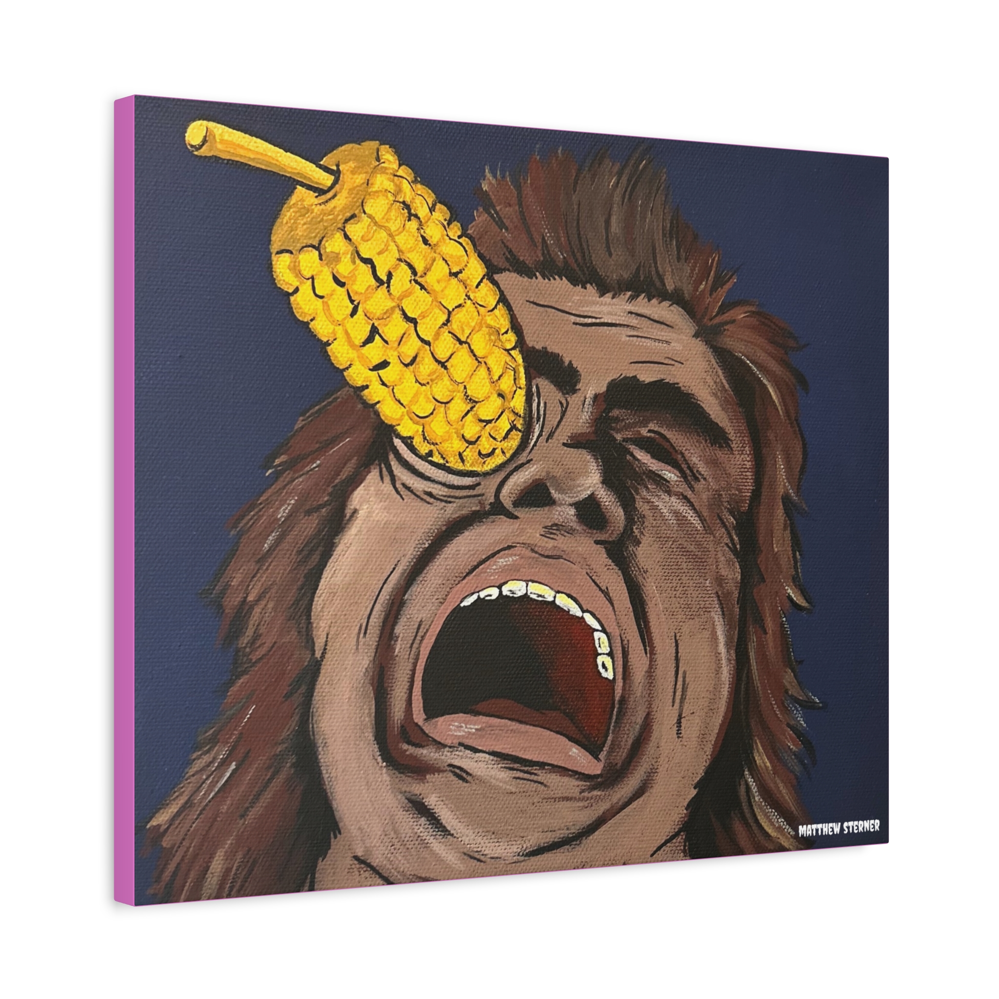 Nacho Libre Corn Dagger | Matte Canvas - Image 7