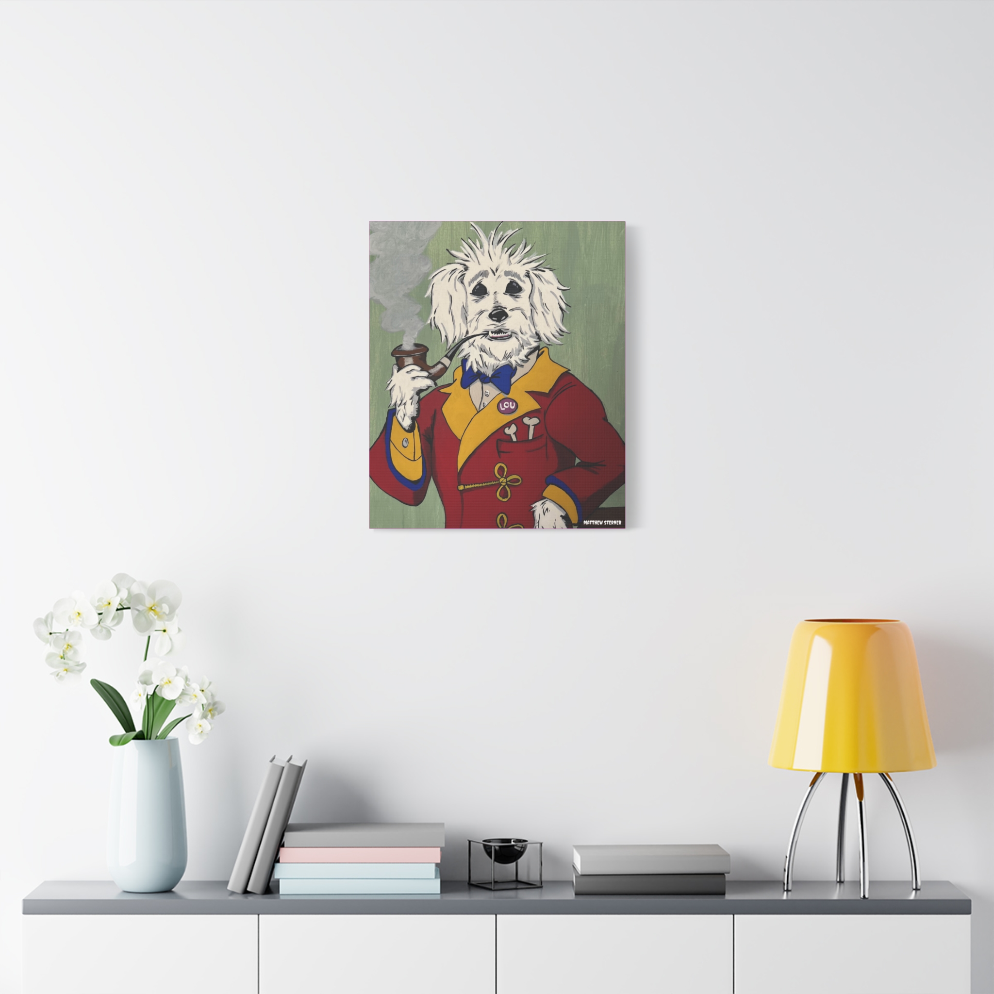 Dapper Doggy | Matte Canvas - Image 9