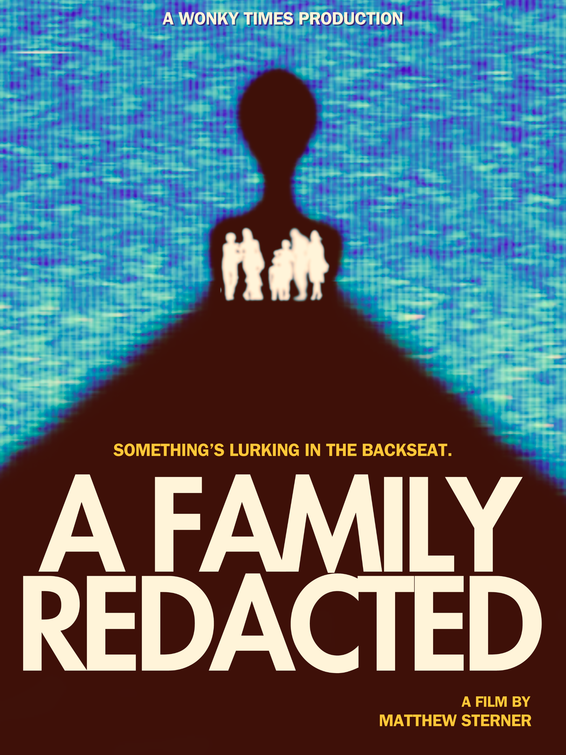 A Family Redacted Poster